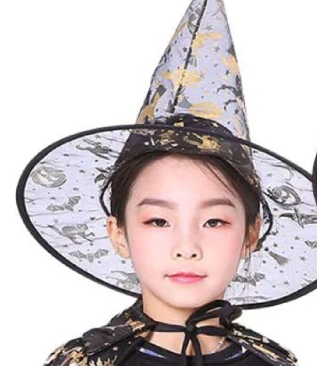 Sombrero Bruja Disfraz Halloween Unisex Pack x12 Jhn-5