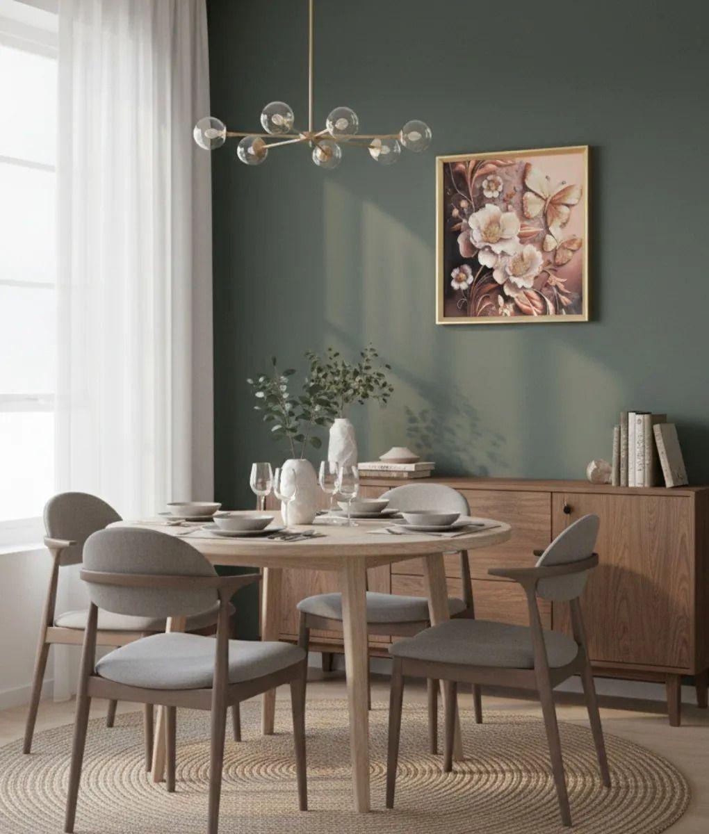 Cuadro Decorativo Diseño Floral Adorno Estilo Romántico Jhn-5