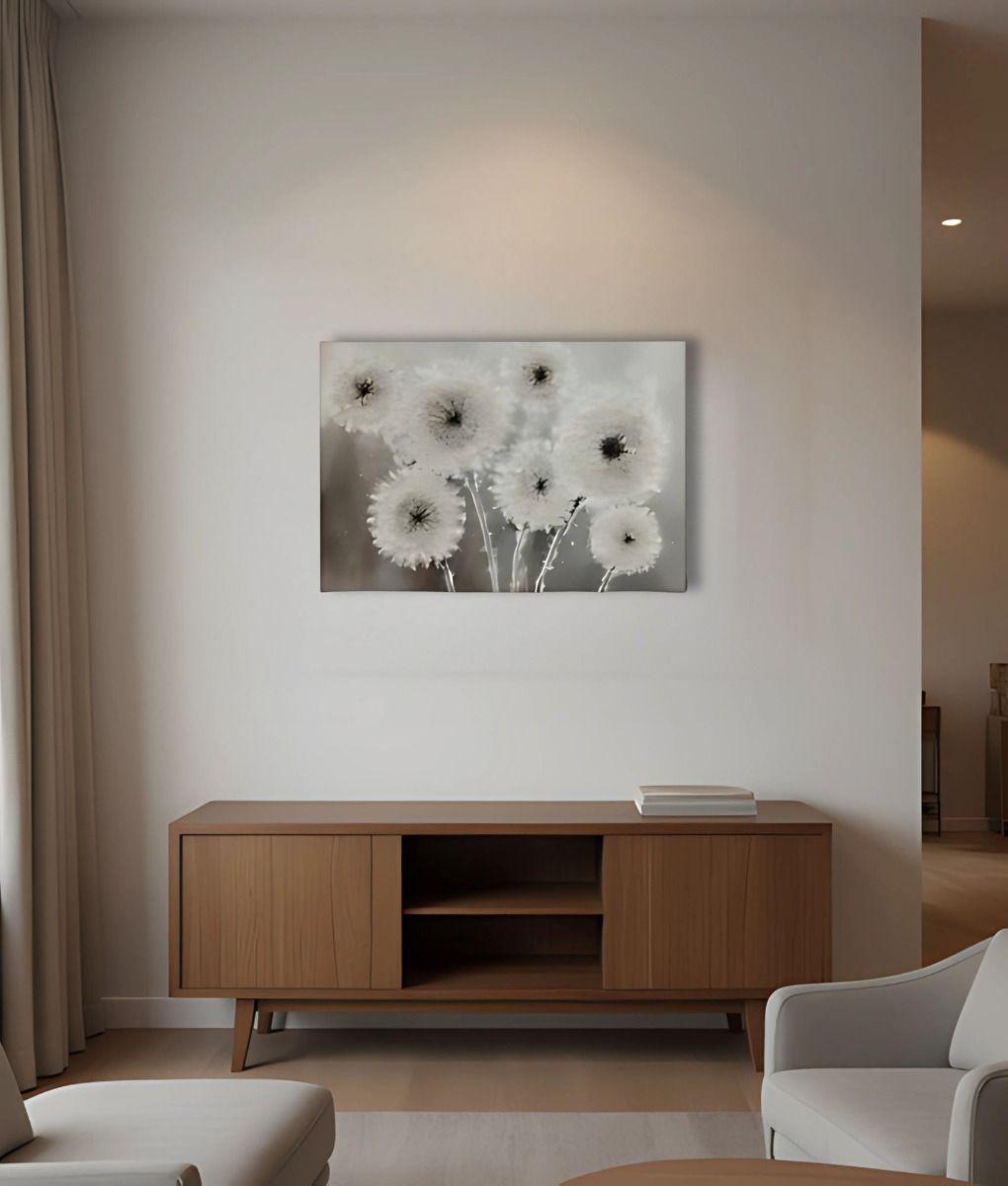 Cuadro Decorativo Pared Flores Diente De León Arte Hogar Jhn-6