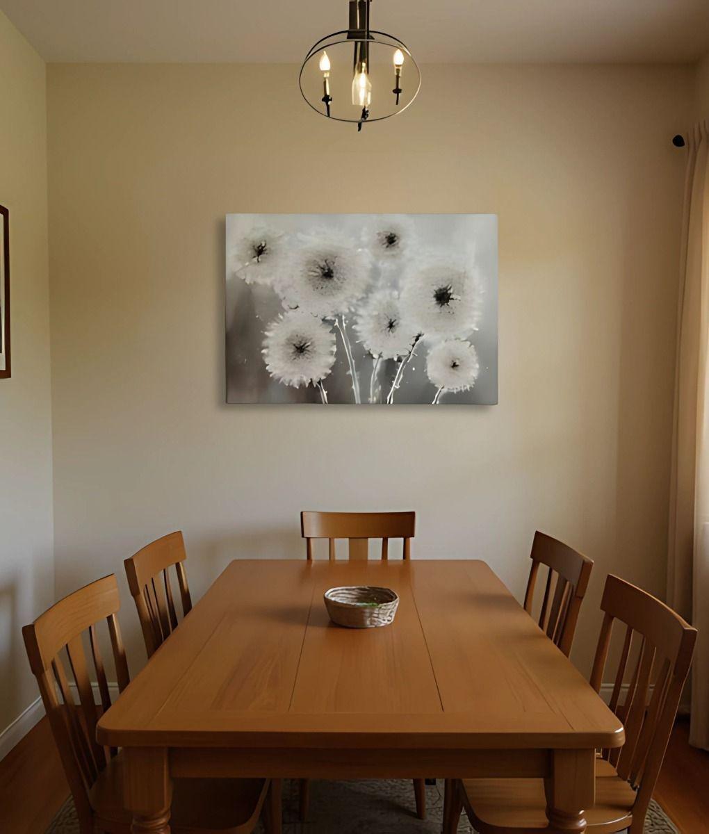 Cuadro Decorativo Pared Flores Diente De León Arte Hogar Jhn-8