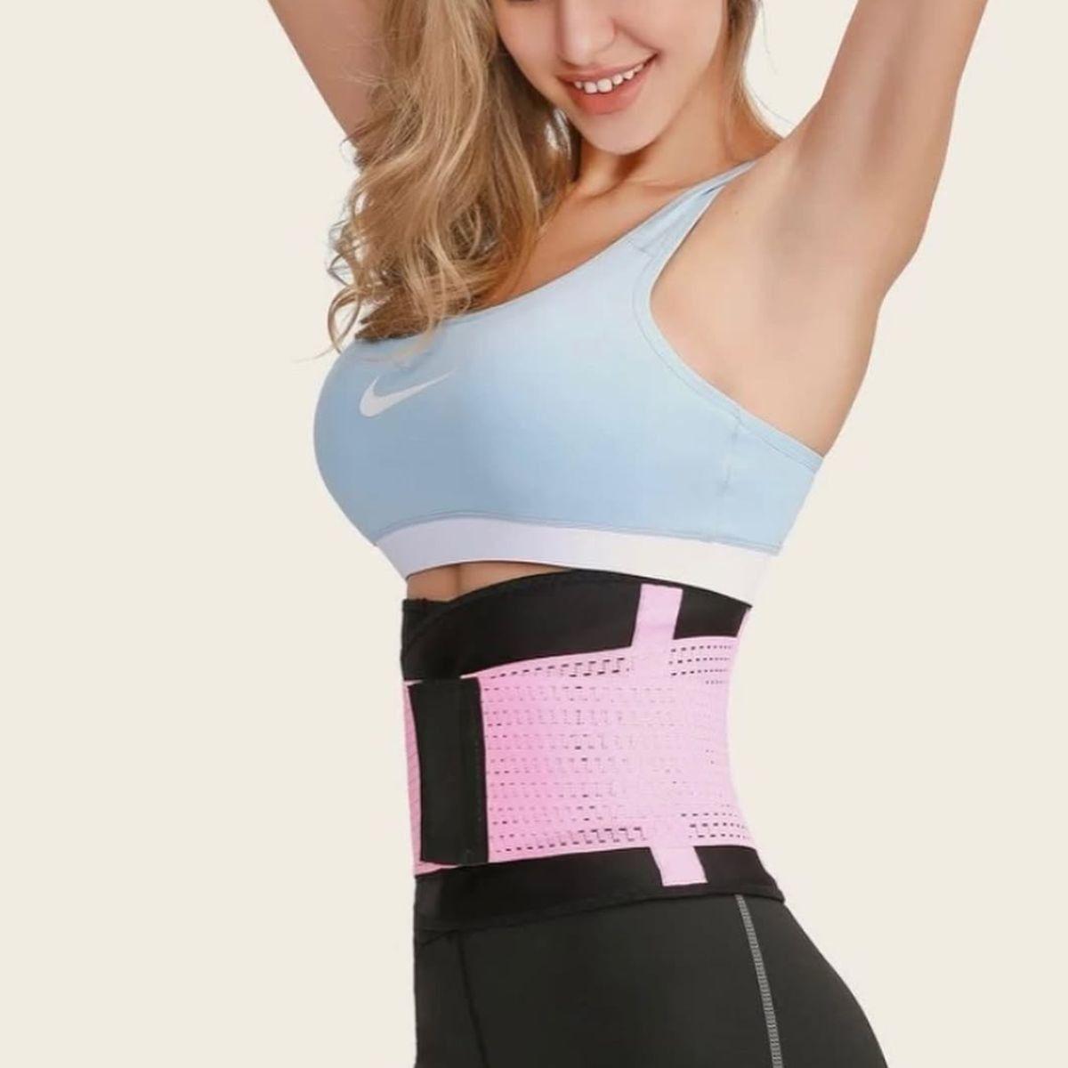 SET 2 FAJAS MOLDEADORA REDUCTOR CINTURA HOMBRES MUJERES LAU-7