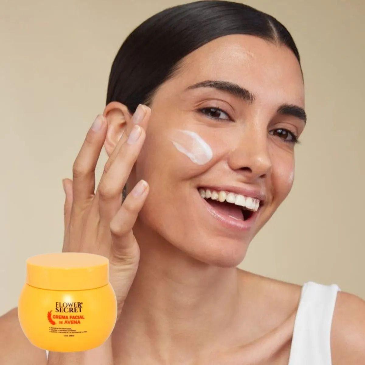 SET 2 CREMA FACIAL DE AVENA HIDRATACION ELASTICIDAD LAU-2