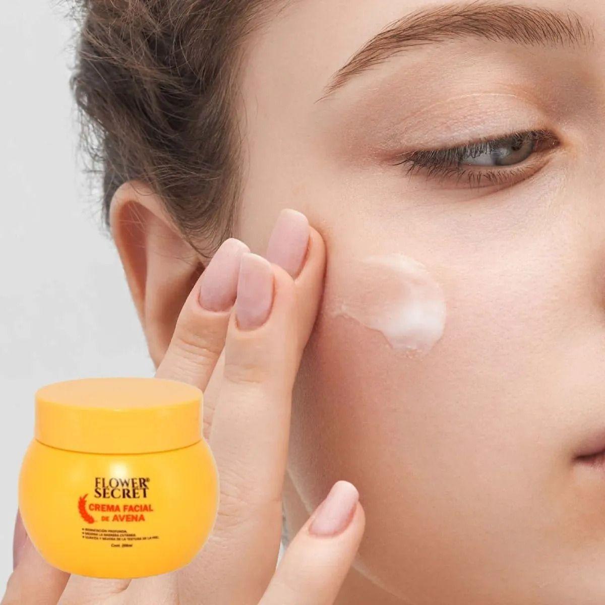 SET 2 CREMA FACIAL DE AVENA HIDRATACION ELASTICIDAD LAU-3
