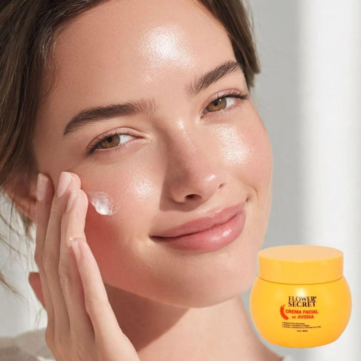 SET 2 CREMA FACIAL DE AVENA HIDRATACION ELASTICIDAD LAU-6