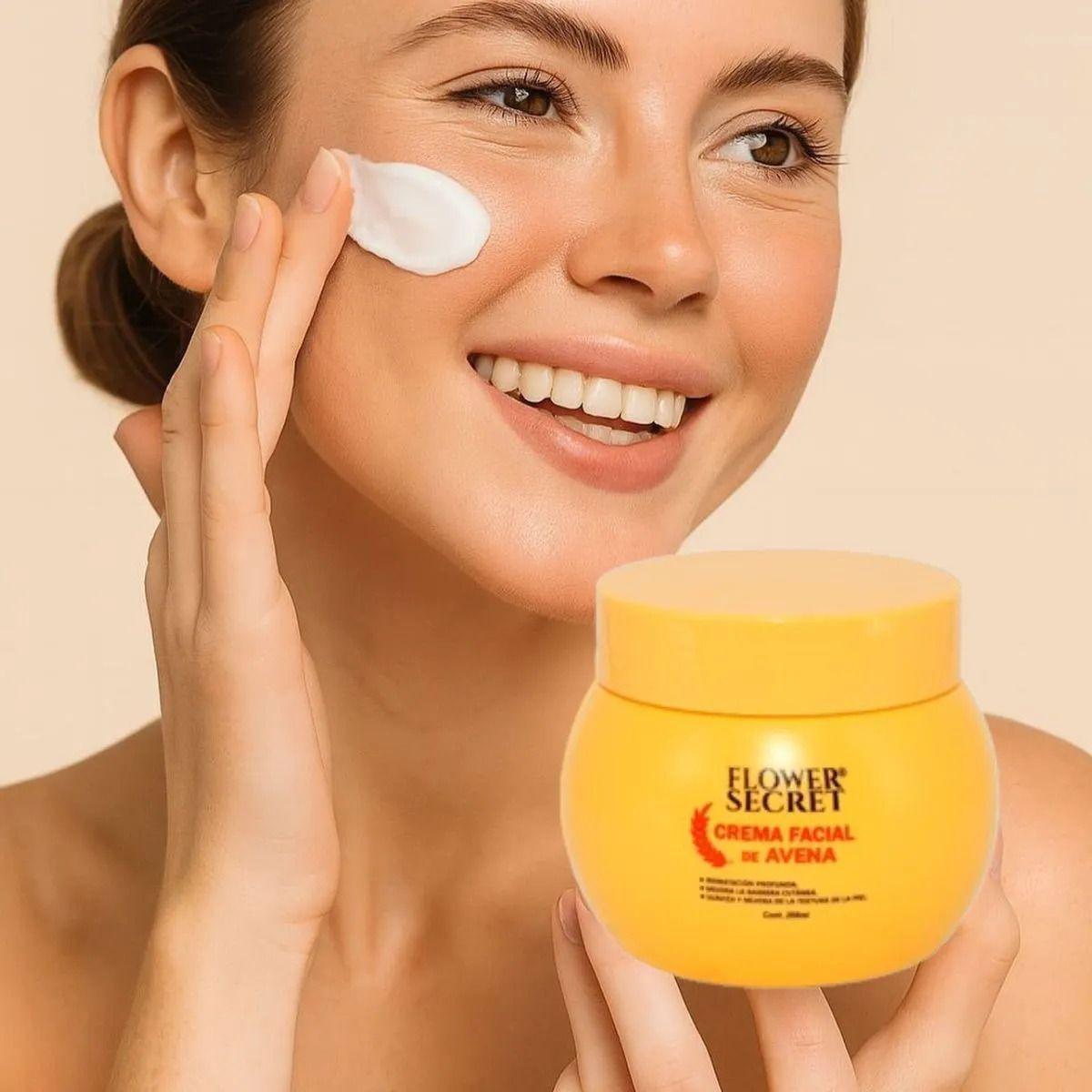SET 2 CREMA FACIAL DE AVENA HIDRATACION ELASTICIDAD LAU-7