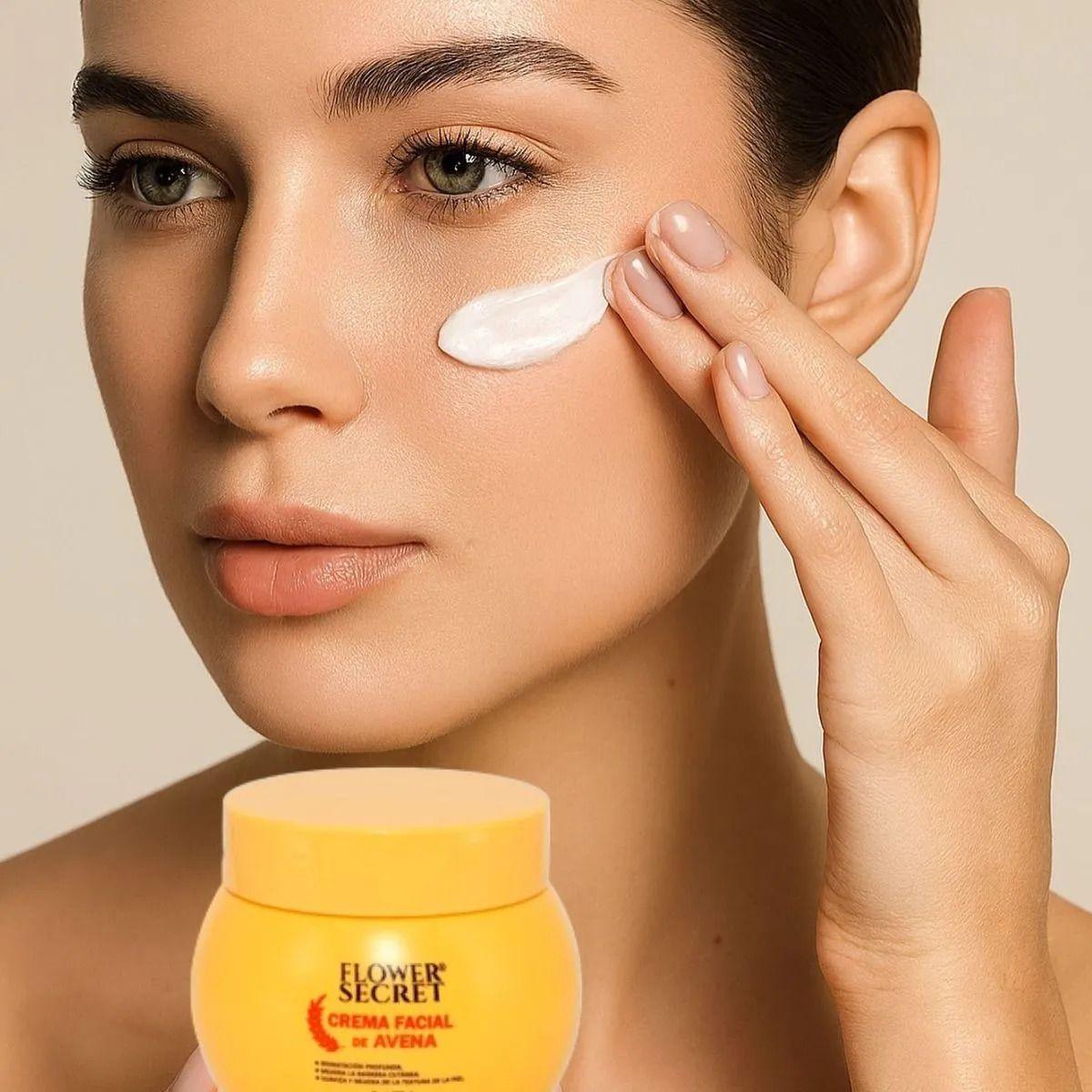 SET 2 CREMA FACIAL DE AVENA HIDRATACION ELASTICIDAD LAU-8