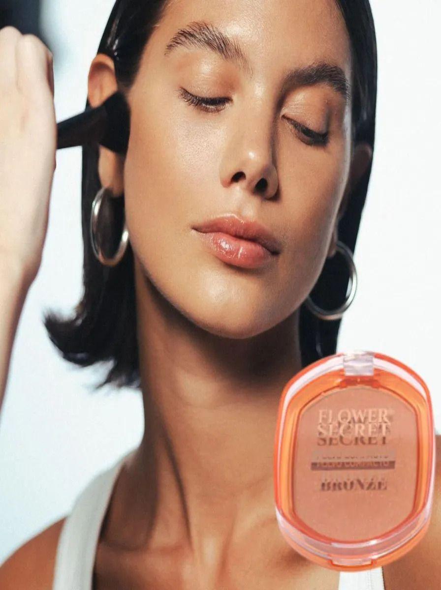 Pack 5 Polvos Compacto Bronze Bronceado Maquillaje Lau-9