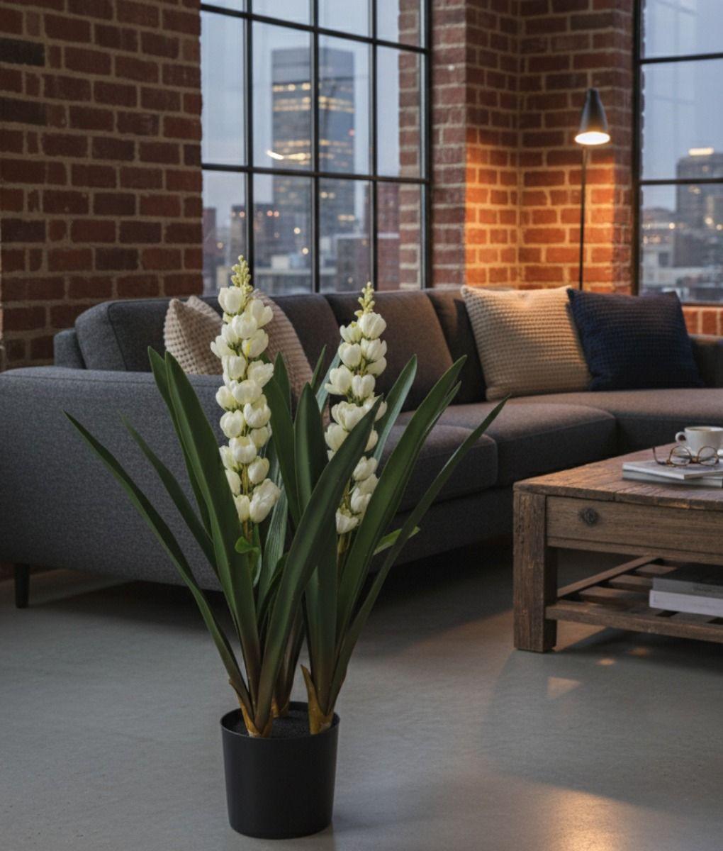 Planta Artificial Decorativa Flores Espiga Adorno Hogar Jhn-8