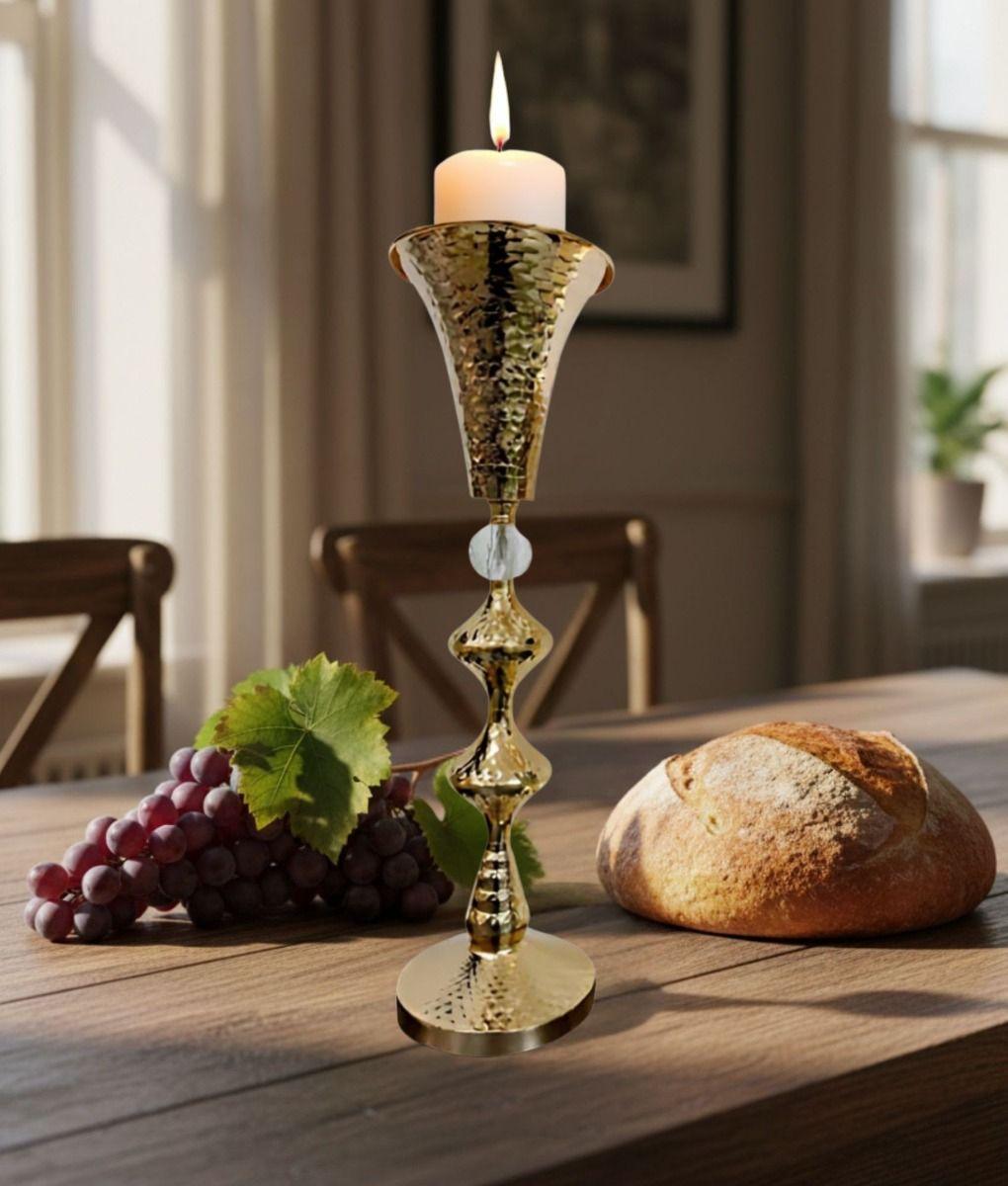 Portavelas Decorativo Elegante Adorno Hogar Moderno Jhn-7