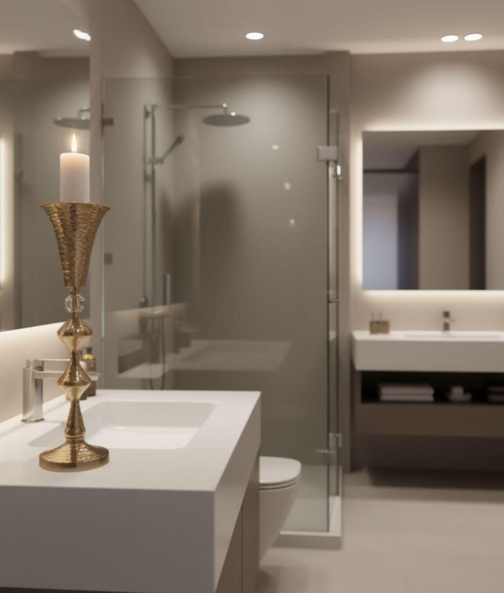 Portavelas Decorativo Elegante Adorno Hogar Moderno Jhn-9