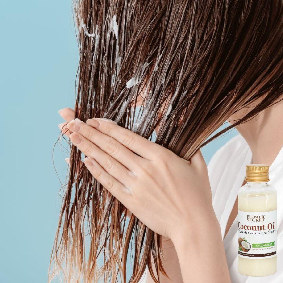 SET 2 ACEITE CAPILAR DE COCO ORGANICO PARA EL CABELLO LAU-3