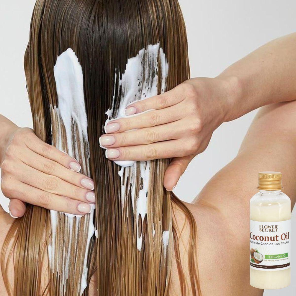 SET 2 ACEITE CAPILAR DE COCO ORGANICO PARA EL CABELLO LAU-6