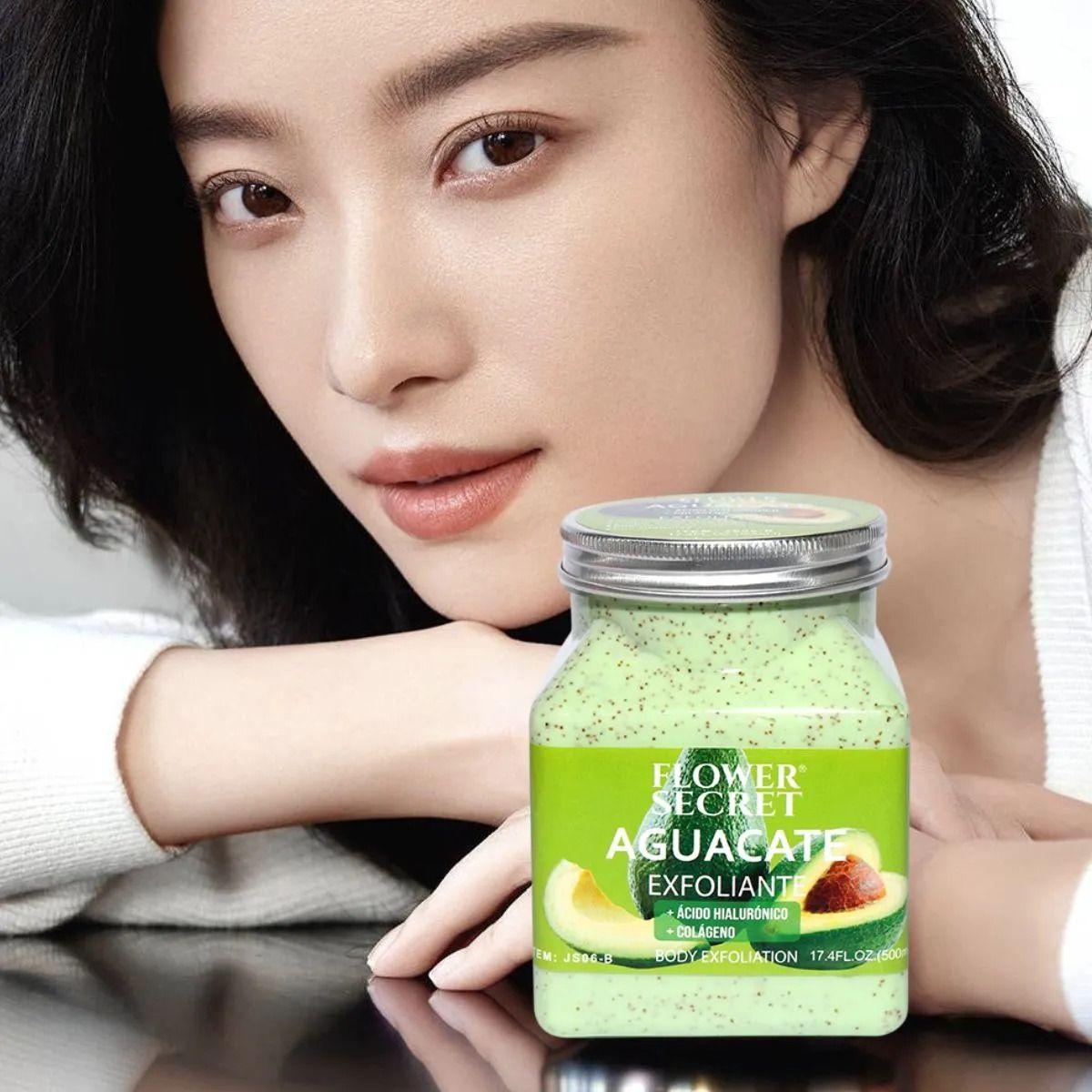 Set 2 Cremas Exfoliantes Corporal de Almendra Avocado Lau-3