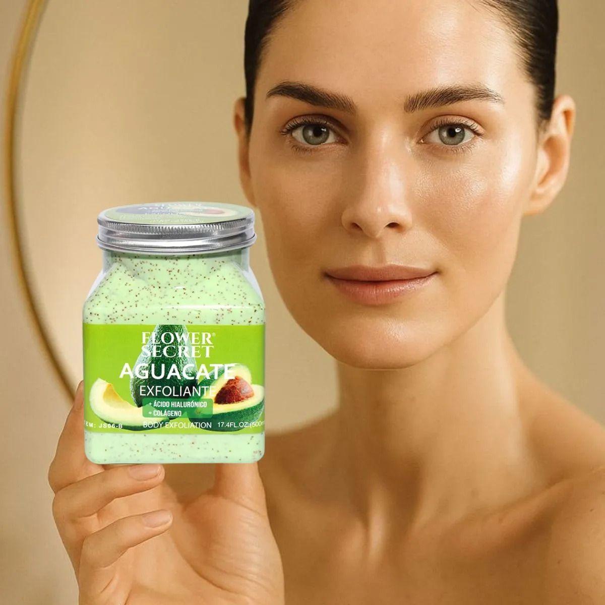 Set 2 Cremas Exfoliantes Corporal de Almendra Avocado Lau-4