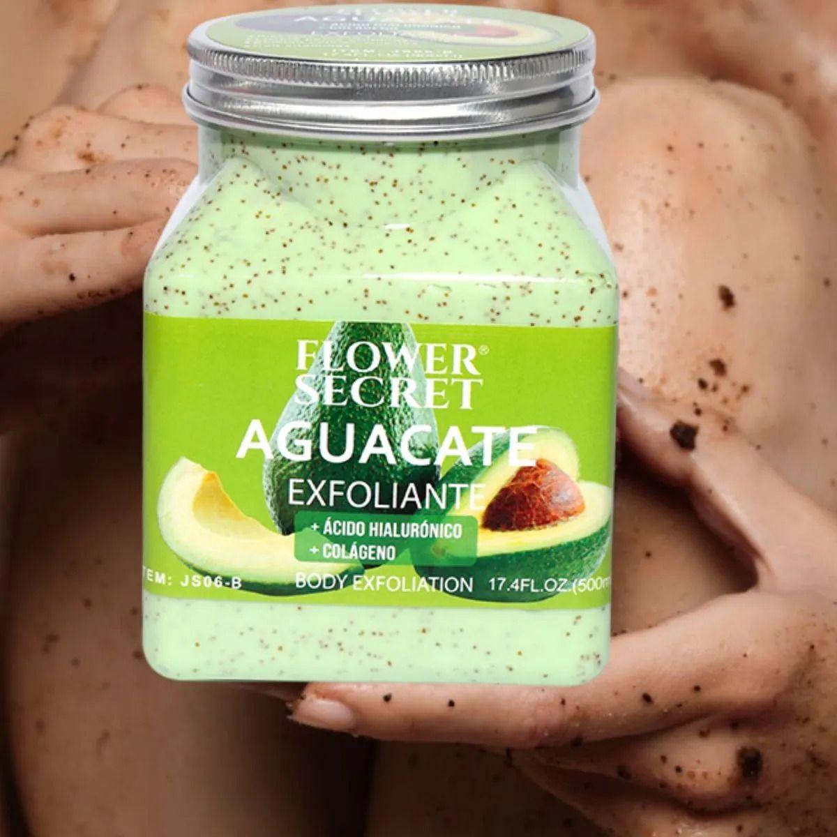 Set 2 Cremas Exfoliantes Corporal de Almendra Avocado Lau-7