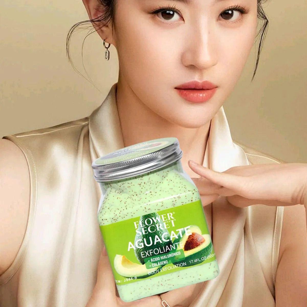 Set 2 Cremas Exfoliantes Corporal de Almendra Avocado Lau-9