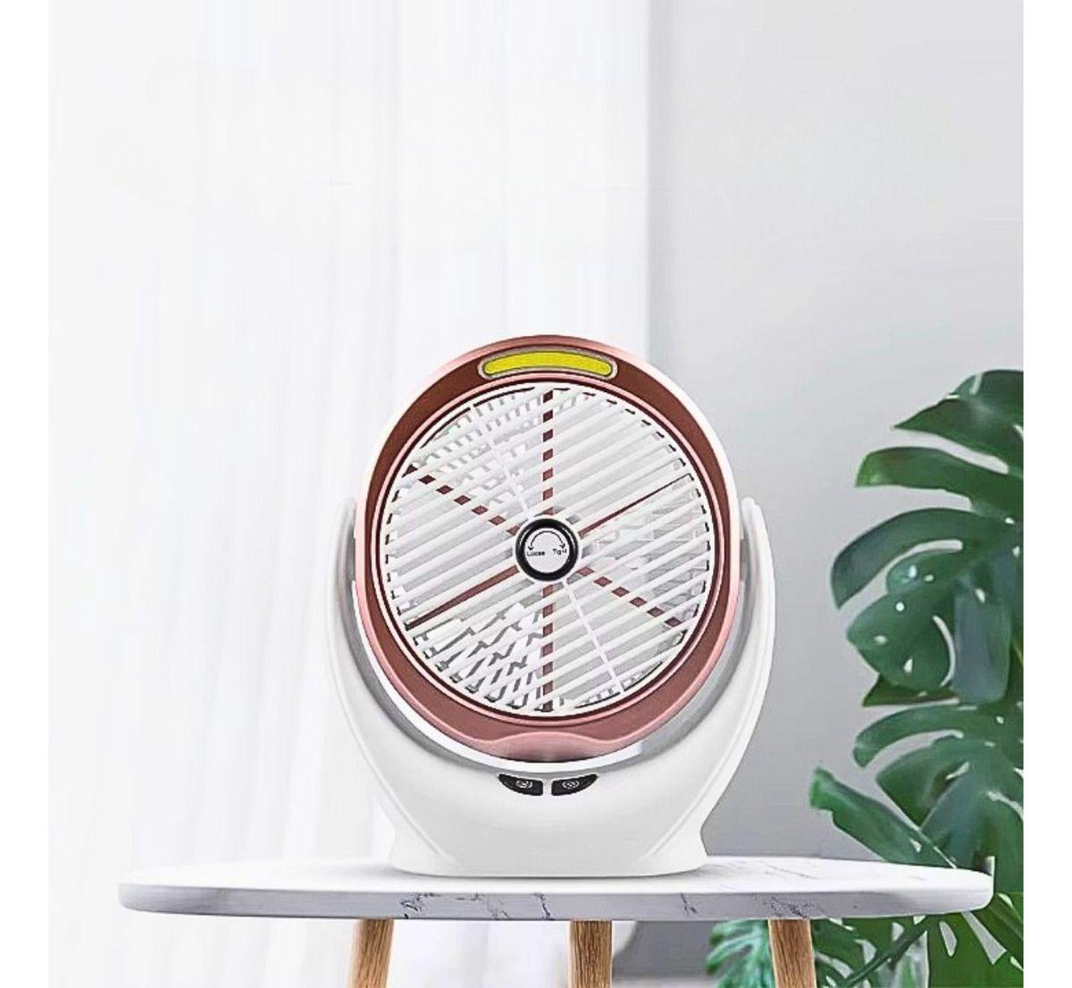 Ventilador Escritorio Portátil USB 360° Hogar Viaje Lau-3