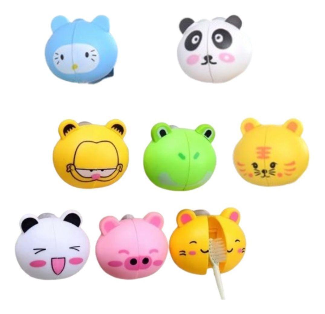 PORTA CEPILLO DE DIENTE INFANTIL ANIMAL PARED DIVERTIDO LAU-5