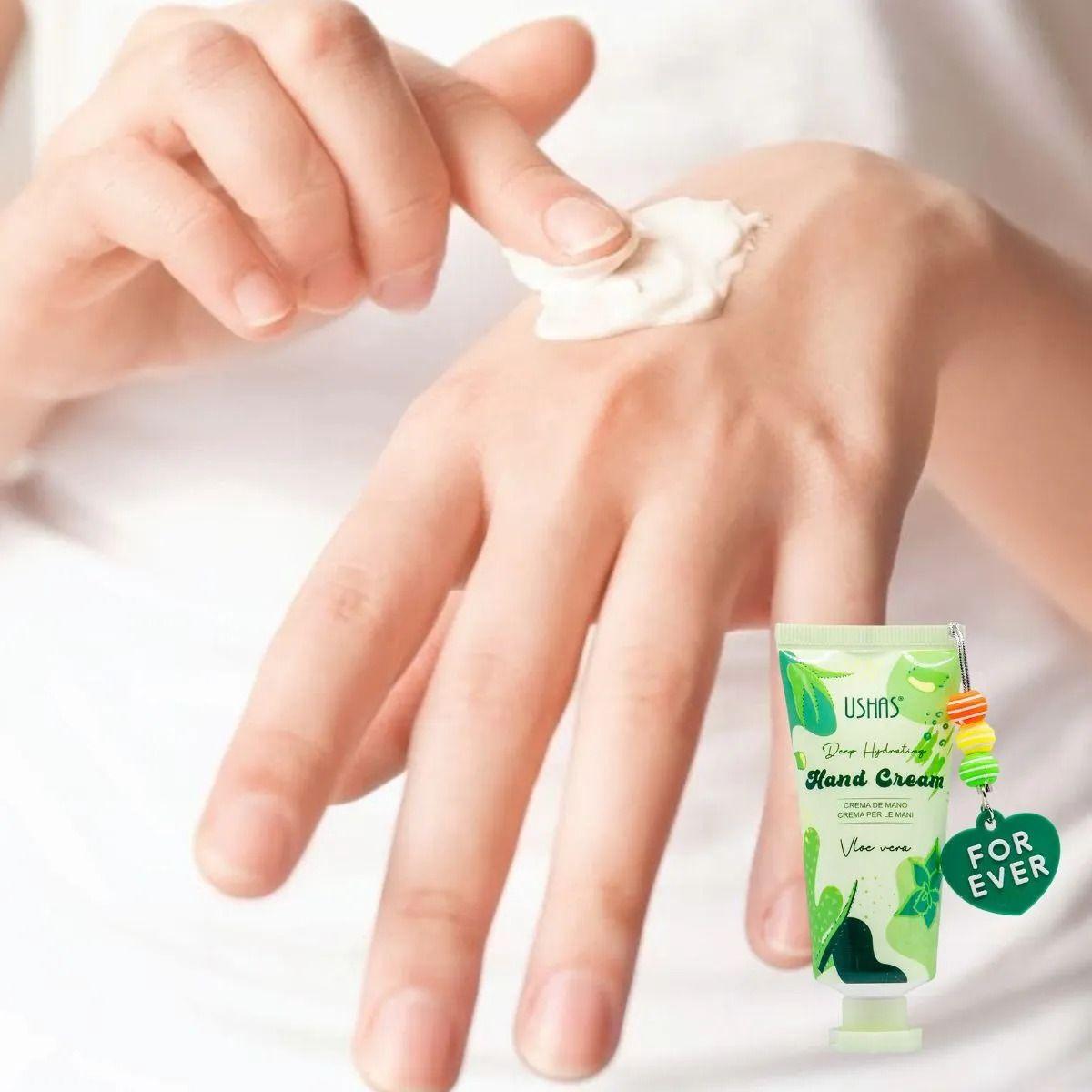 SET 3 CREMAS DE MANOS ALOE VERA REFRESCA HIDRATA LAU-8
