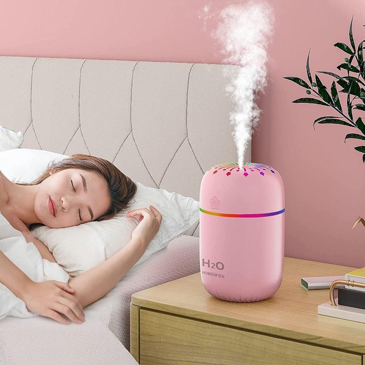 Set 2 Humidificadores Mini Aerosol Portatil Recargable Lau-9