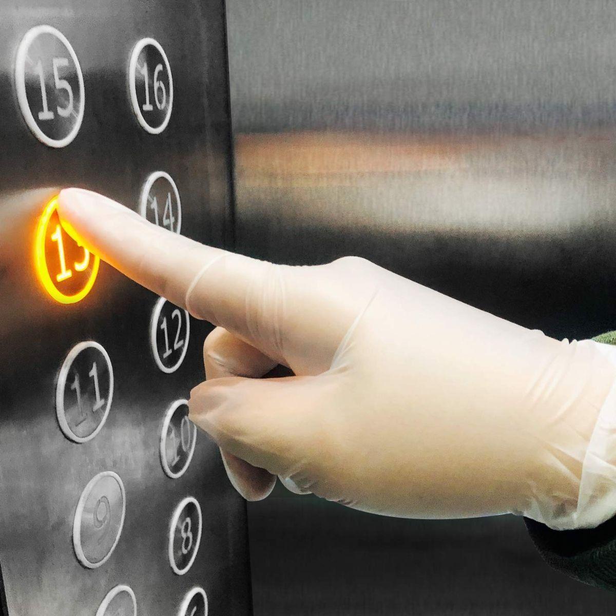 PACK DE 100 GUANTES DESECHABLE QUIRURGICOS TALLA M LAU-2