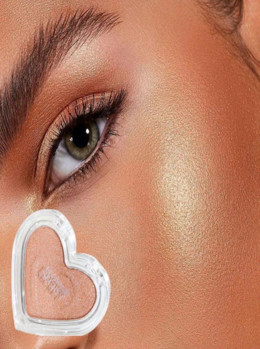 Pack 24 Iluminador Polvo Diseño Corazon Maquillaje Lau-8