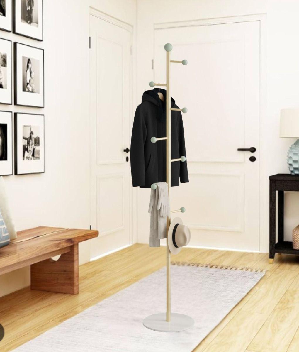 Perchero Pie Moderno Organizador Decorativo Vertical Jhn-5