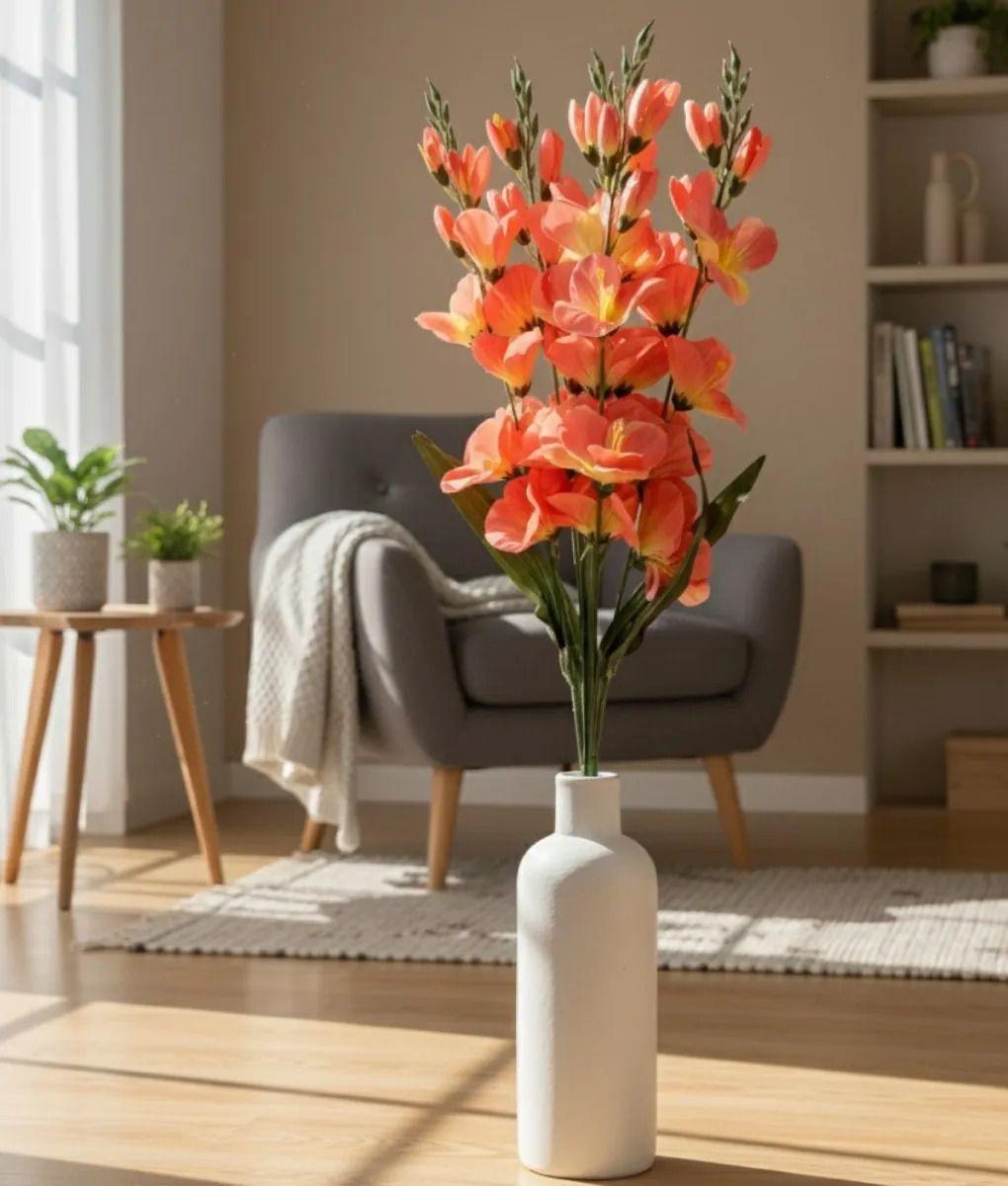 Set 2 Ramo Floral Decorativo Adorno Artificial Arreglo Jhn-6