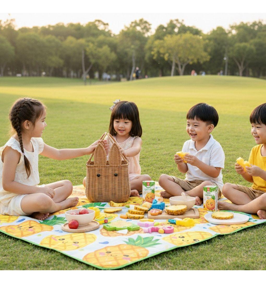 Canasto Decorativo Cesto Encantador Diseño Conejo Jhn-7