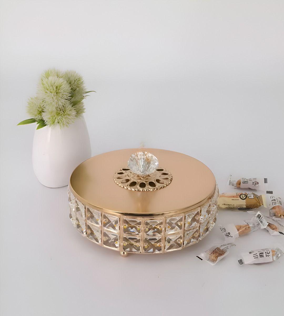Set 3 Joyero Almacenamiento Cristal Creativo Organizador Jhn-3