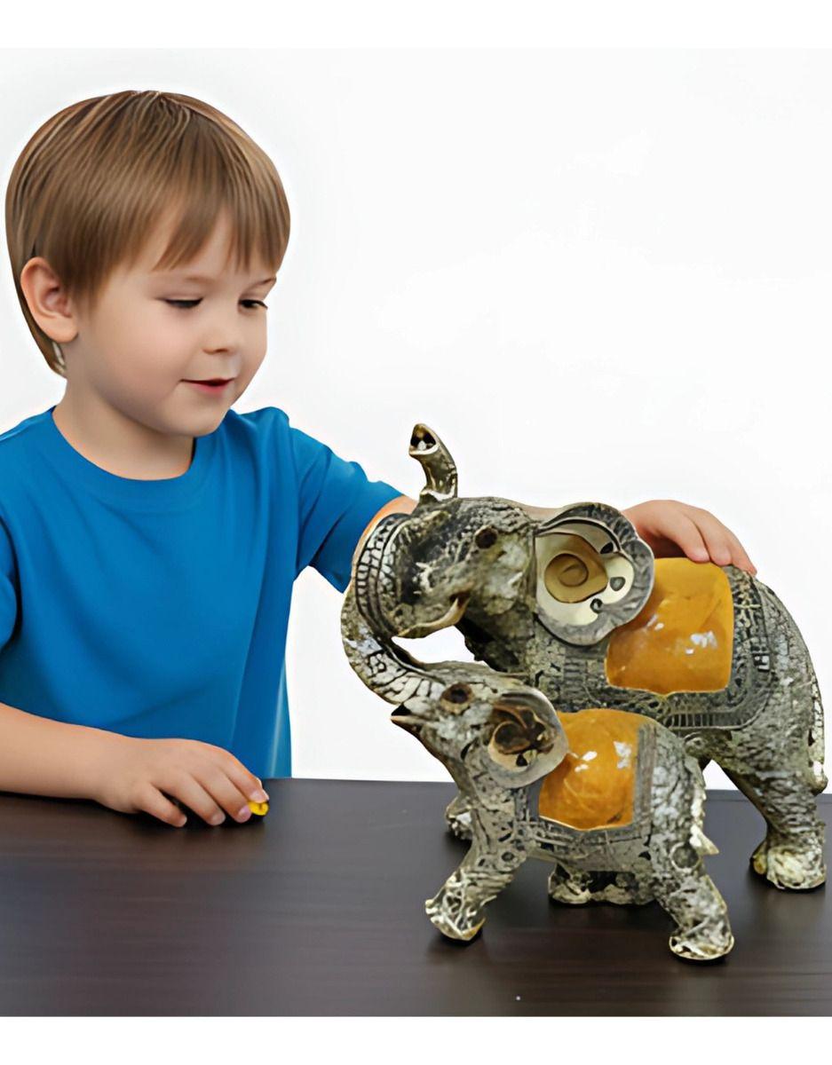 Figura Decorativa Elefante Vintage Adorno Estatua Jhn-4