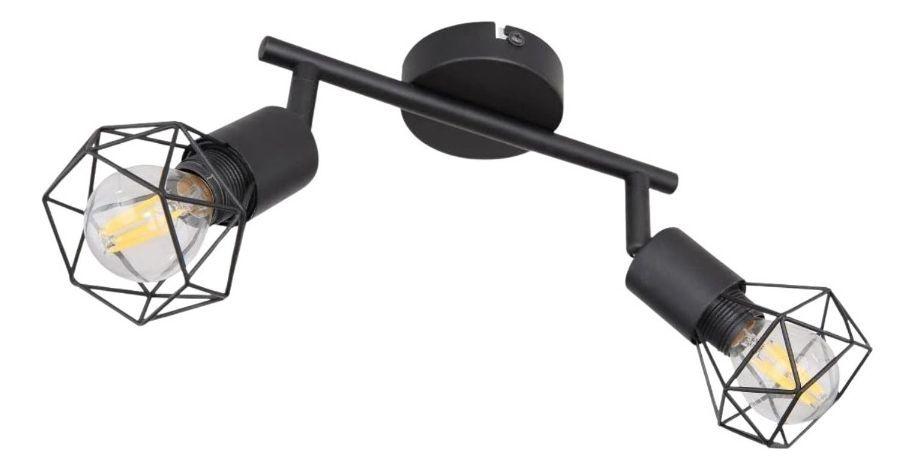 Lámpara Techo Decorativa 2 Focos Orientables Pared Jhn-2