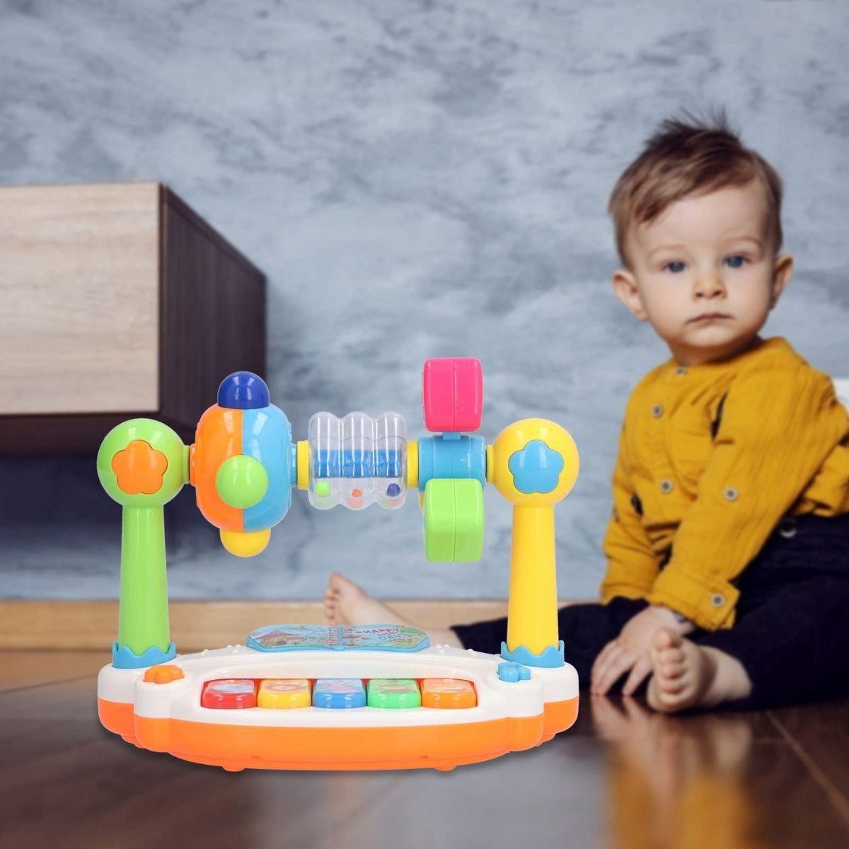 JUGUETE INTERACTIVO PIANO MUSICAL 4EN11 PARA BEBES LAU-2