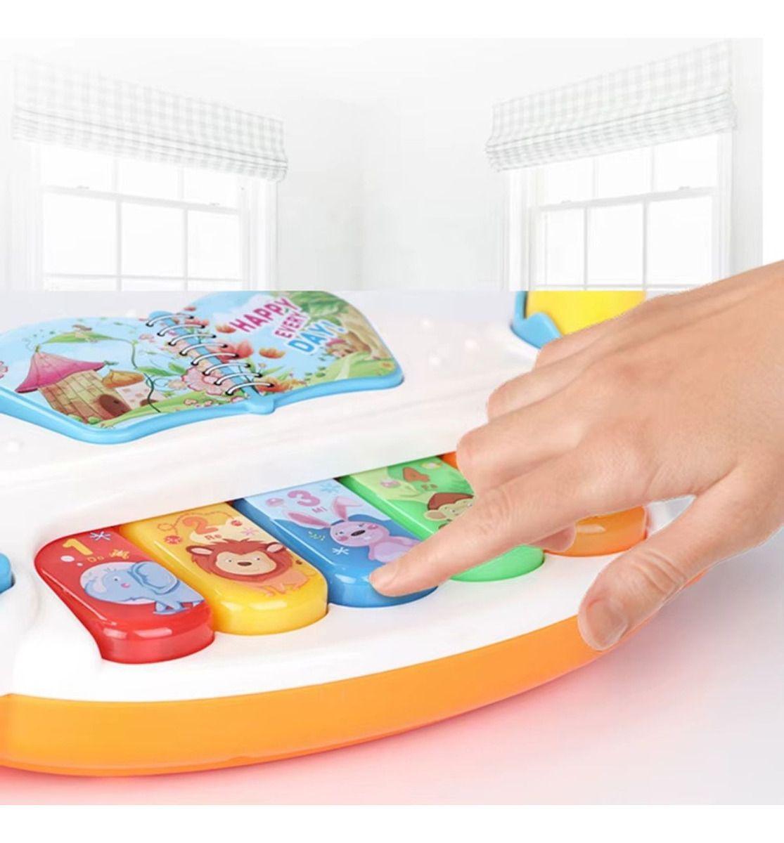 JUGUETE INTERACTIVO PIANO MUSICAL 4EN11 PARA BEBES LAU-4