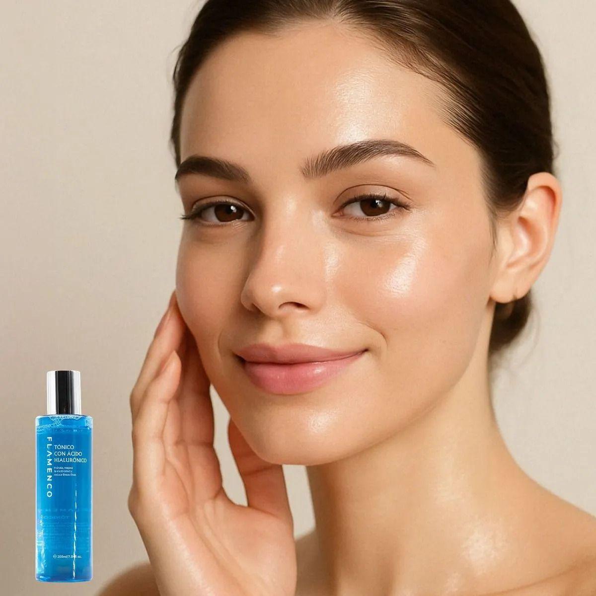 TONICO FACIAL HIDRATANTE CON ACIDO HIALURONICO BELLEZA LAU-2