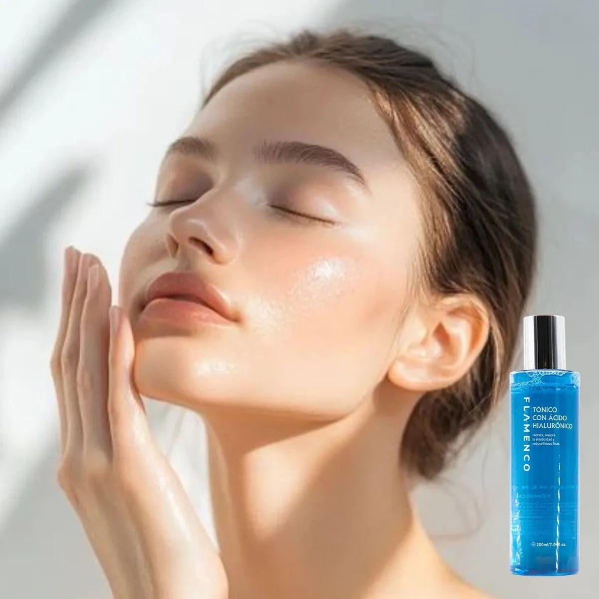 TONICO FACIAL HIDRATANTE CON ACIDO HIALURONICO BELLEZA LAU-5