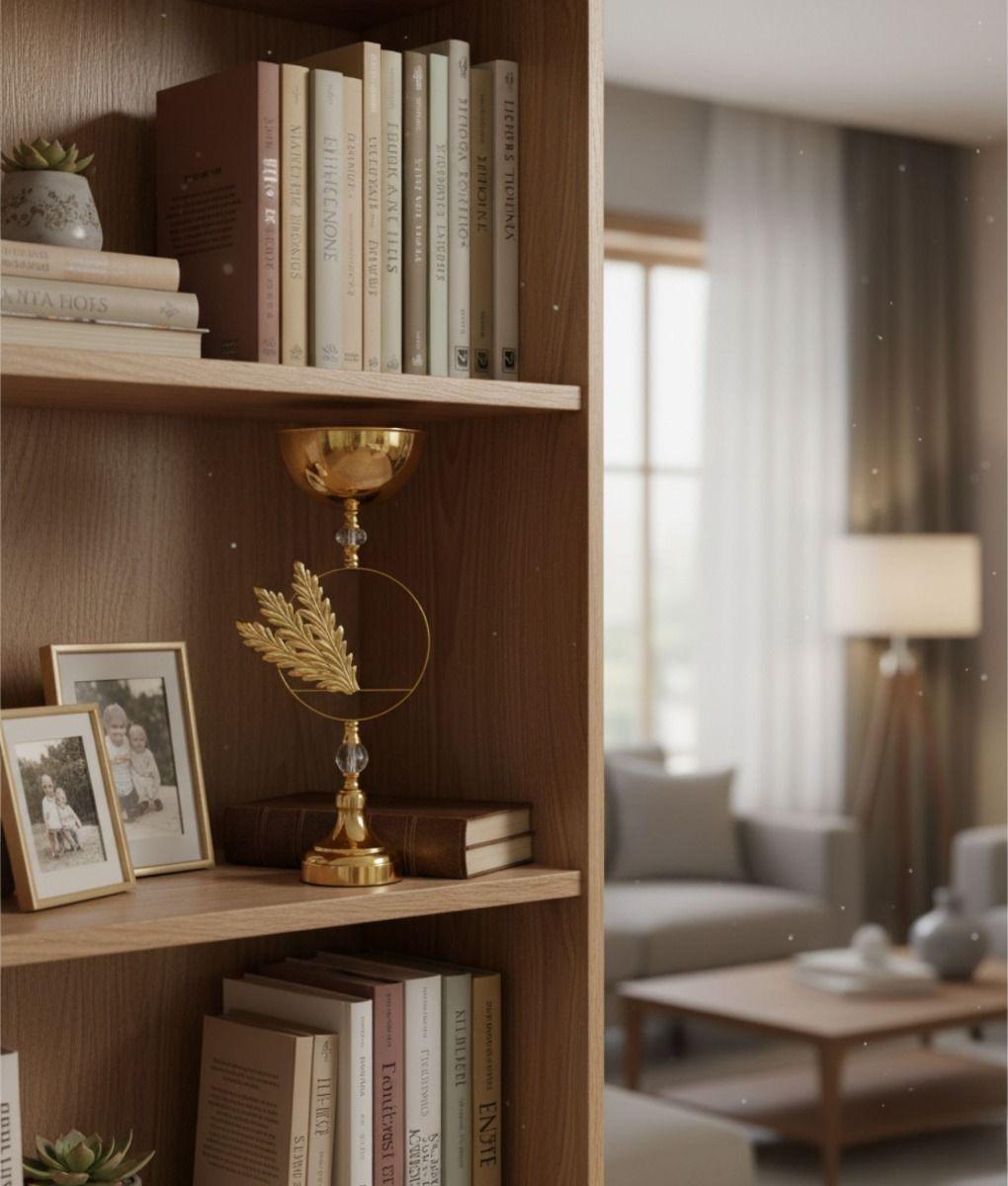 Centro Mesa Decorativo Adorno Multifuncional Portavelas Jhn-7