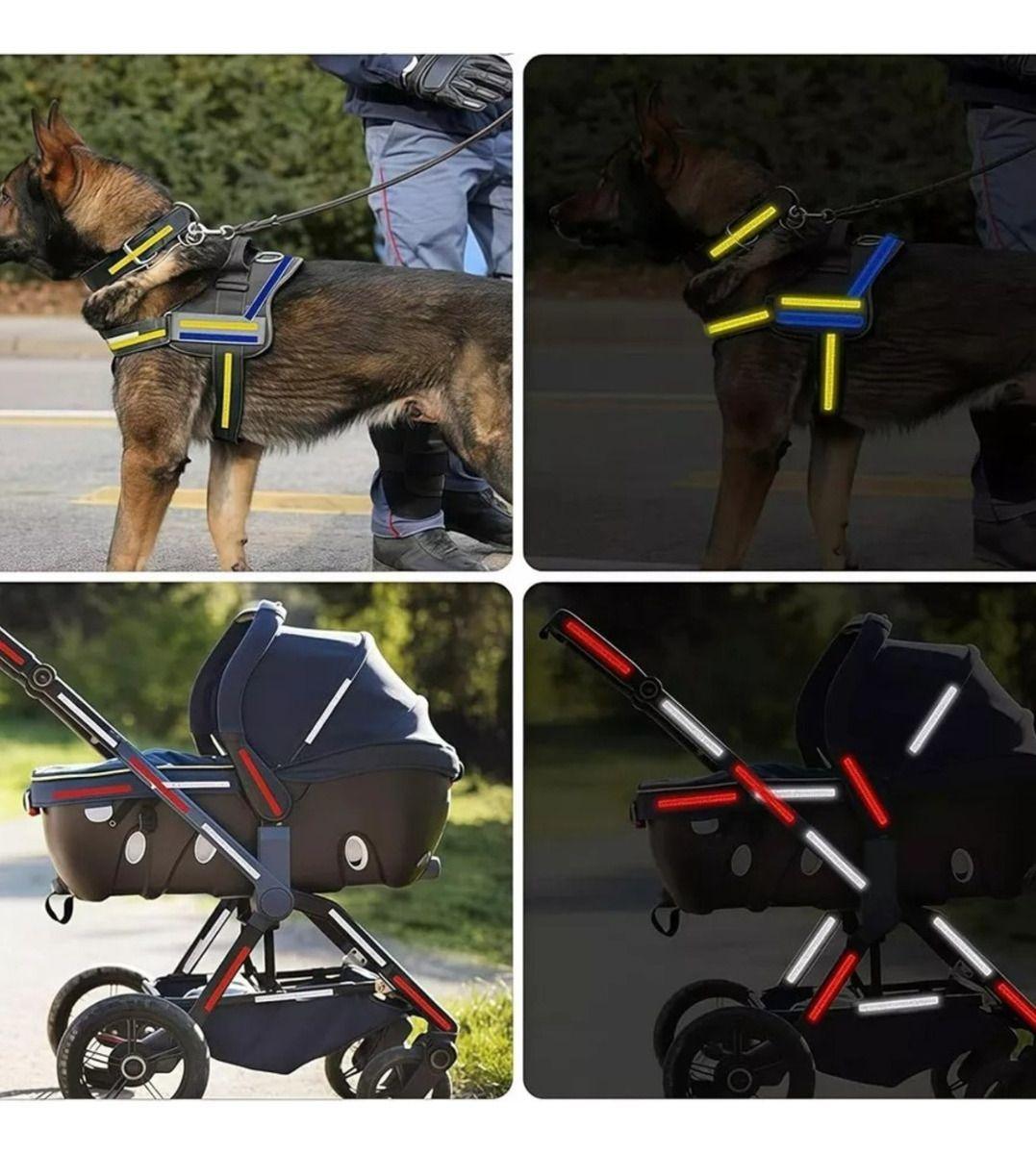 Set 3 Cinta Reflectante Impermeable Adhesiva Colores Jhn-8