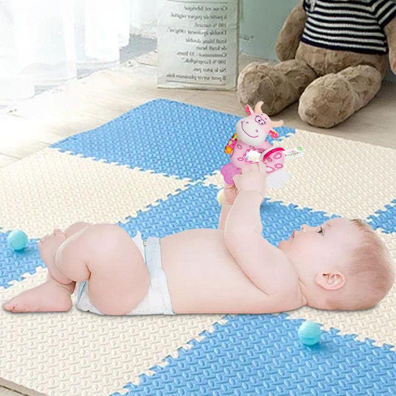 SONAJERO DE MANO SUAVE ANIMAL PELUCHE BEBE LAU-6