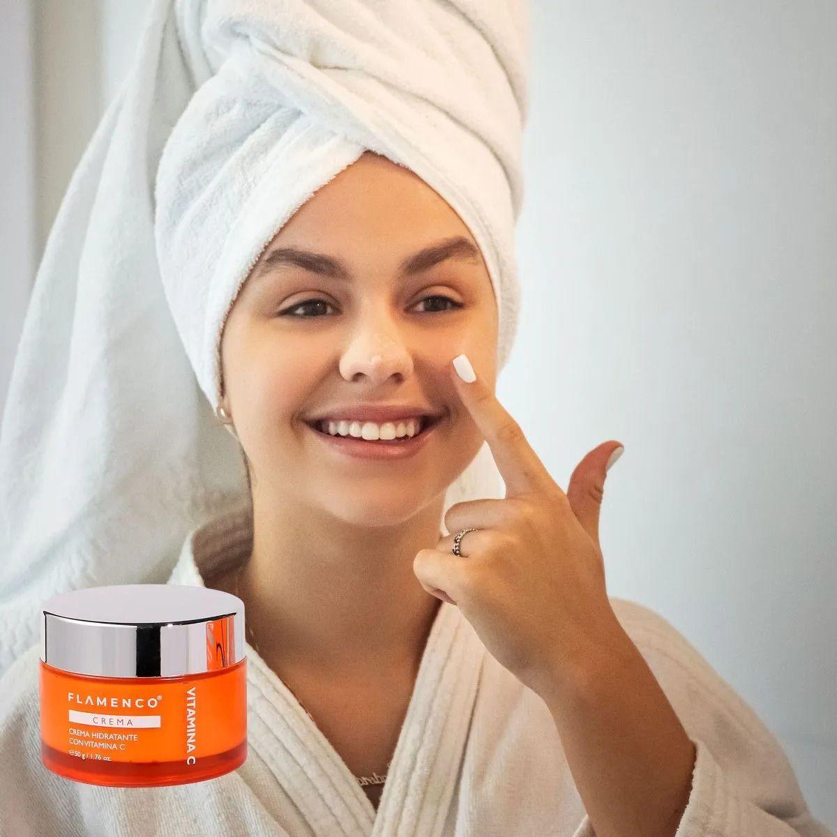 CREMA FACIAL HIDRATANTE VITAMINA C ILUMINADORA LAU-2