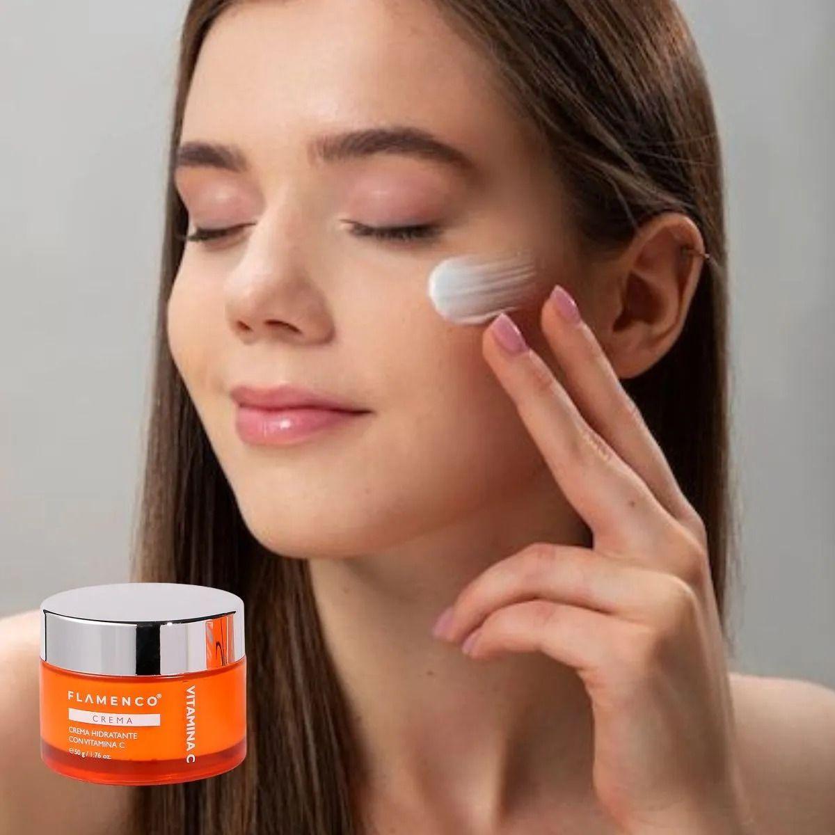 CREMA FACIAL HIDRATANTE VITAMINA C ILUMINADORA LAU-3