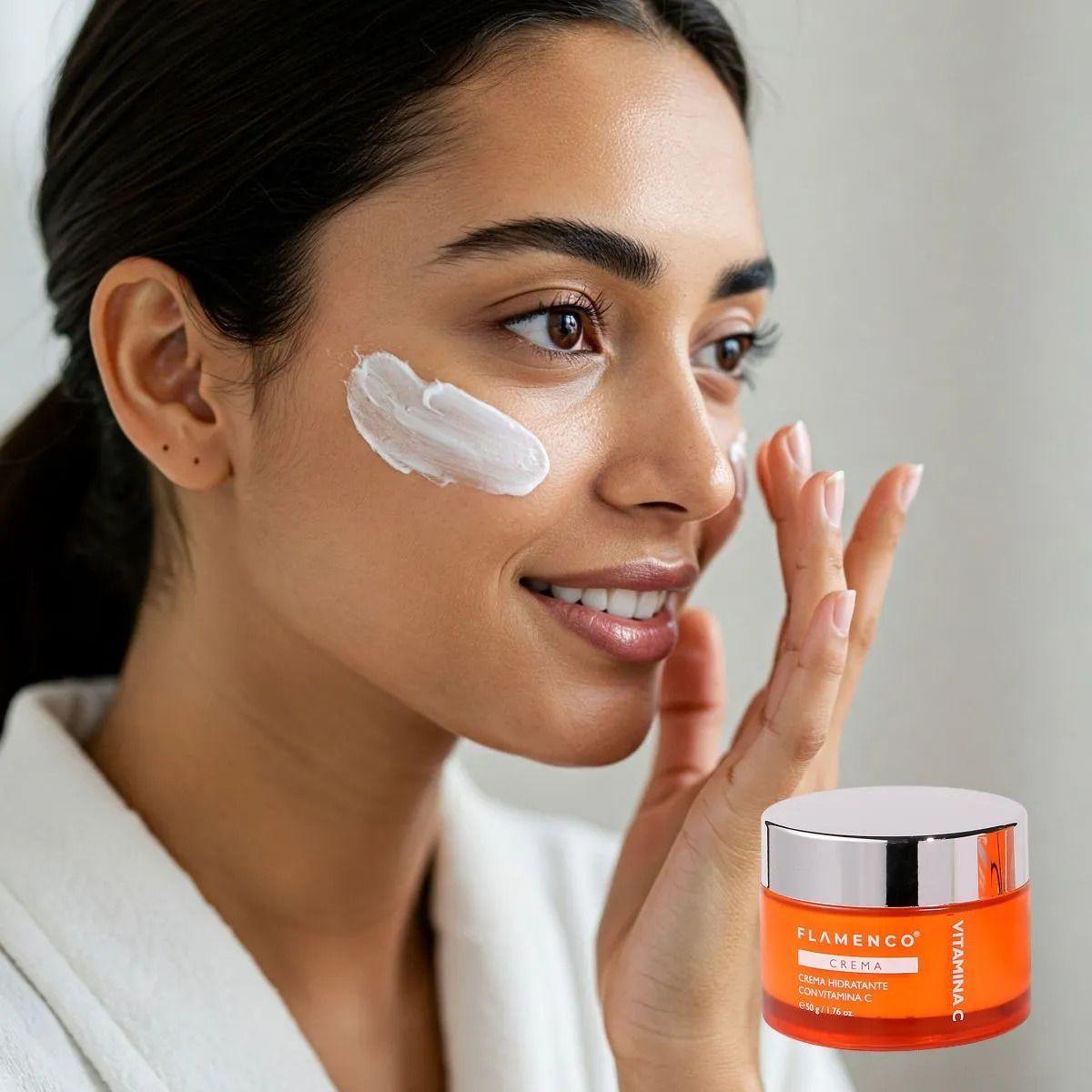 CREMA FACIAL HIDRATANTE VITAMINA C ILUMINADORA LAU-4