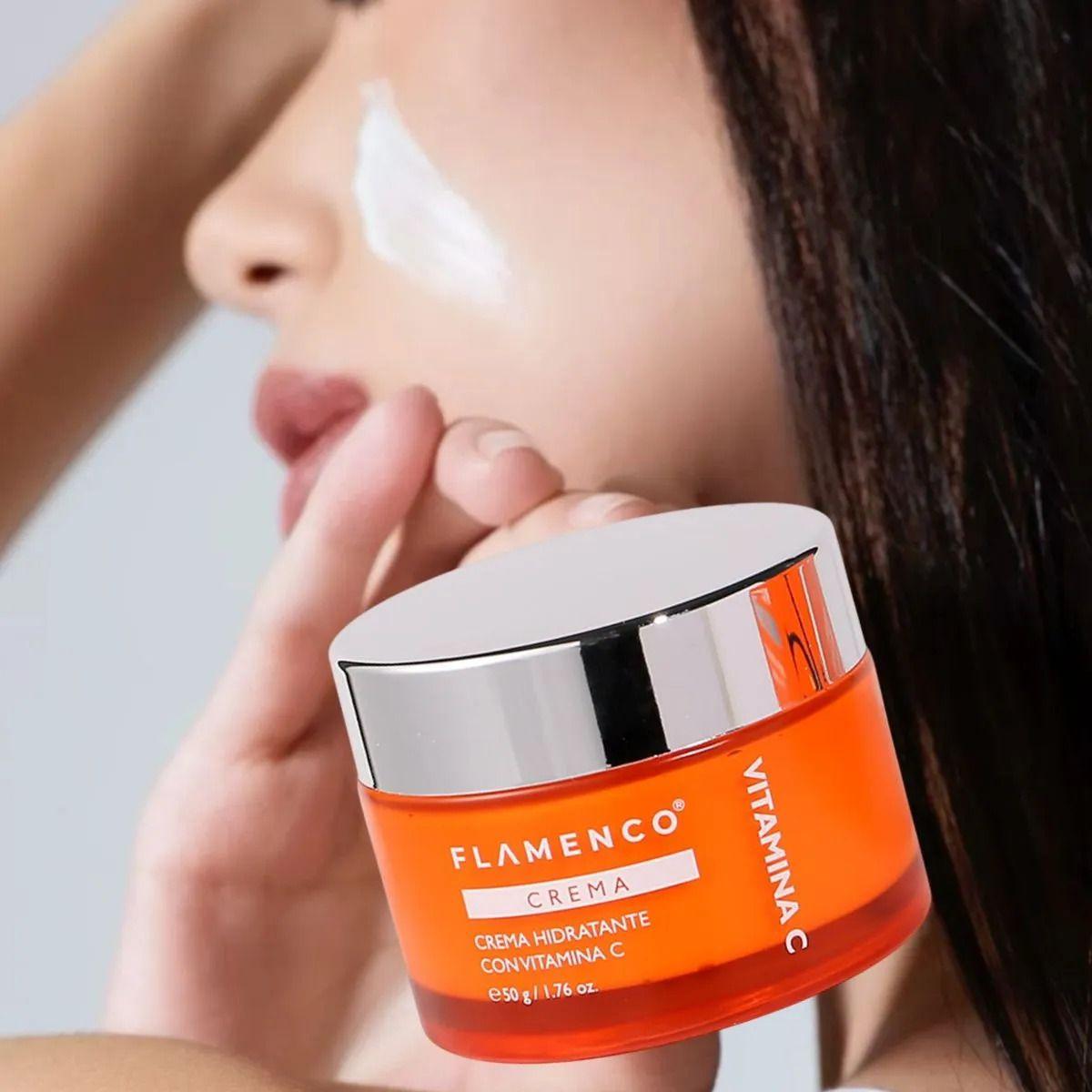 CREMA FACIAL HIDRATANTE VITAMINA C ILUMINADORA LAU-8
