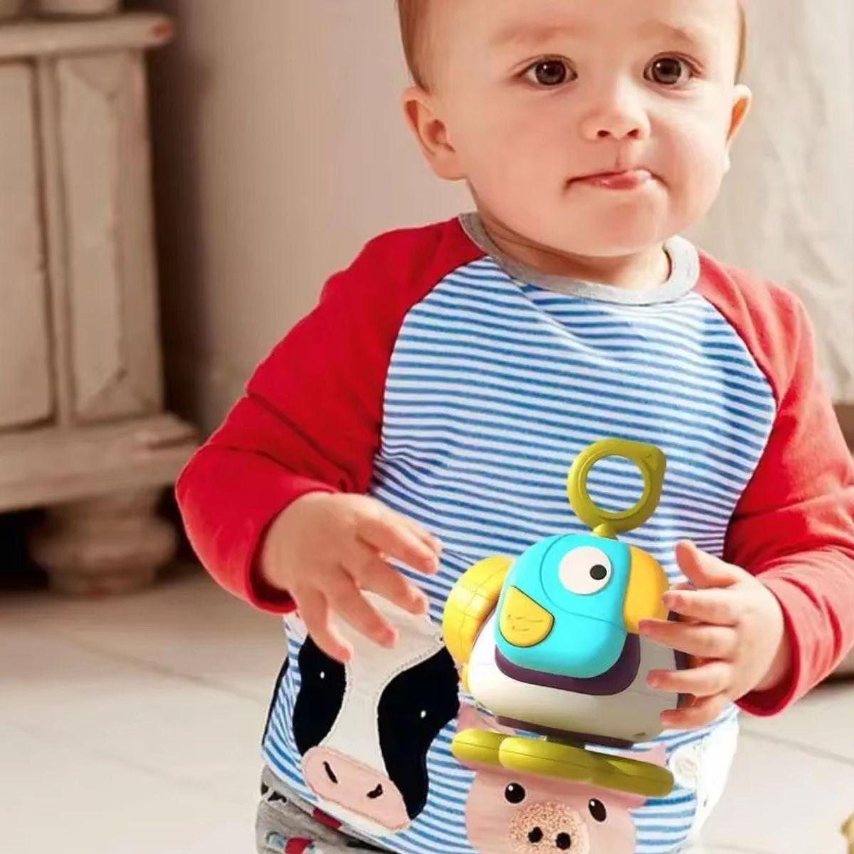 JUGUETE SENSORIAL MONTESSORI 2EN1 FORMA DE PELOTA BEBE LAU-1