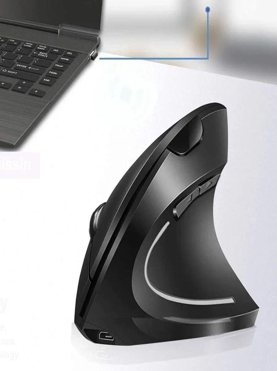 Mouse Ergonomico Vertical Inalambrico PC Lapto Lau-7