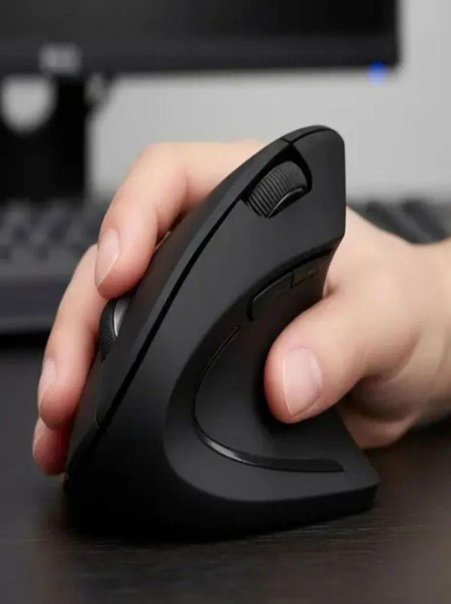 Mouse Ergonomico Vertical Inalambrico PC Lapto Lau-8