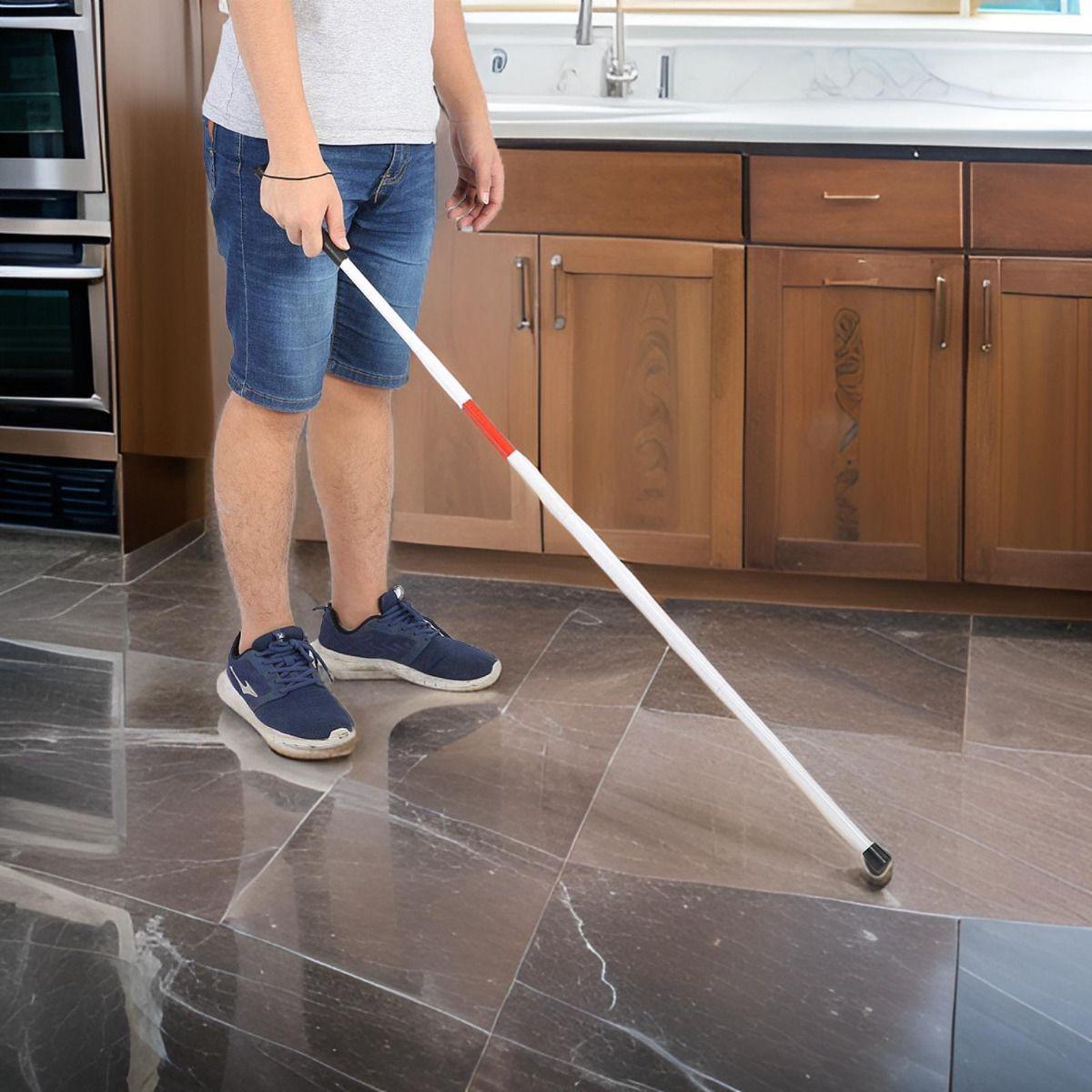 Baston Guiador Plegable Personas Discapacidad Visual Lau-1