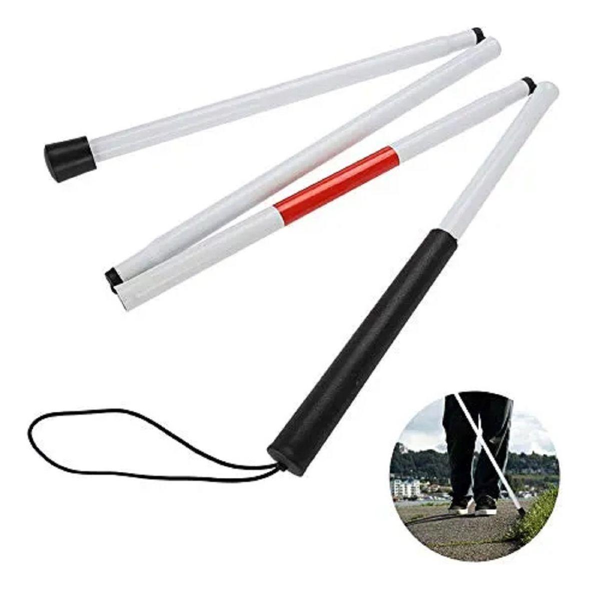 Baston Guiador Plegable Personas Discapacidad Visual Lau-5