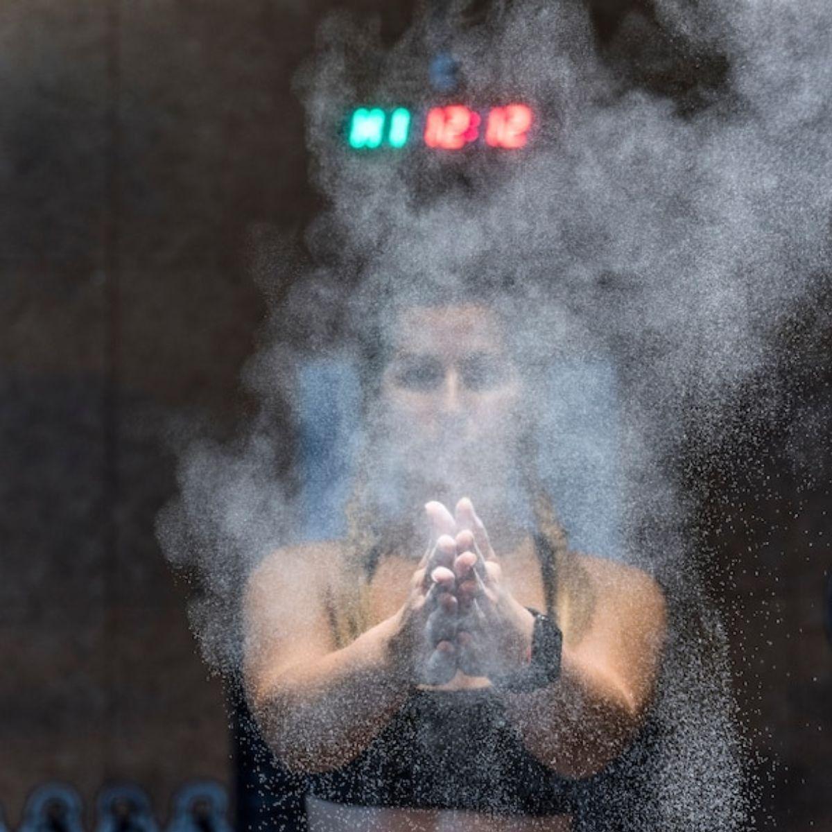 BLOQUE DE MAGNESIO PARA DEPORTE GIMNASIO ABSORBE SUDOR LAU-7