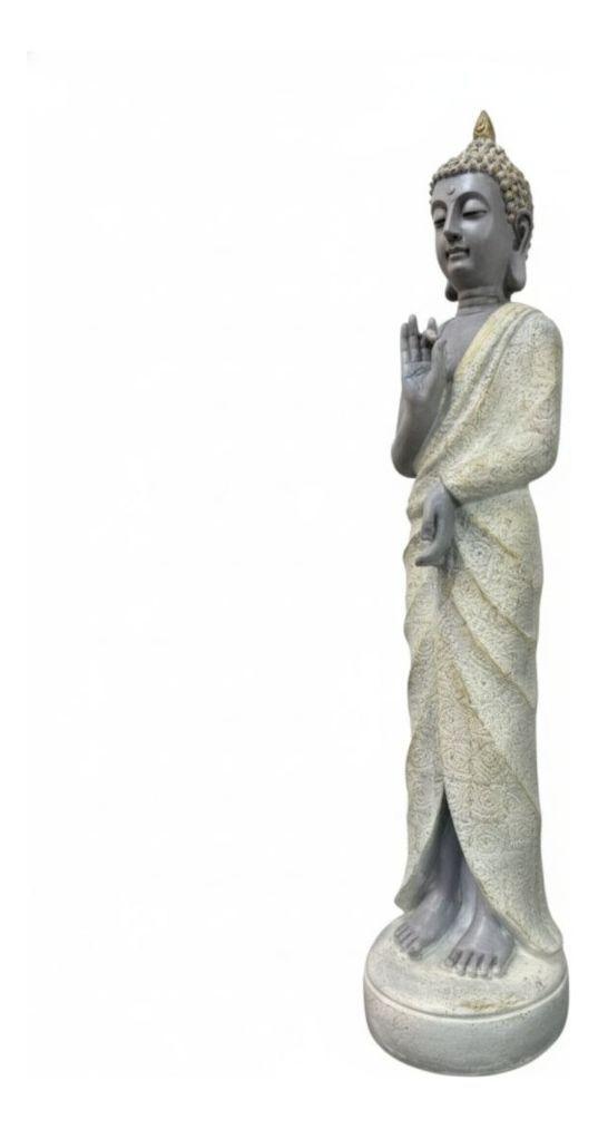 Estatua Decorativa Figura Buda Pie Serenidad Meditación Jhn-2